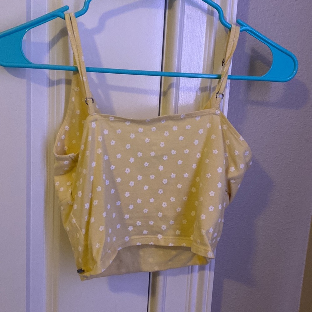 Yellow Hollister Tank Top - Picture 2 of 3